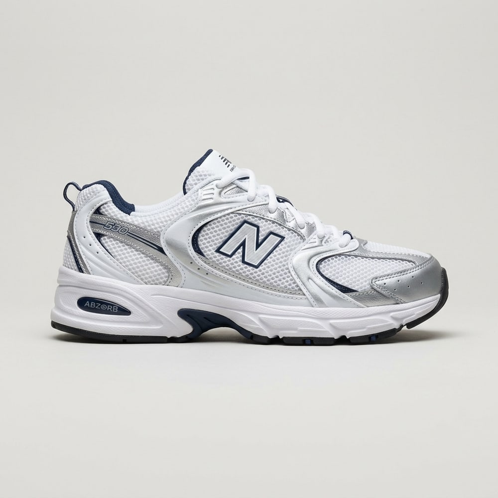 New Balance 530 "White / Silver / Navy"